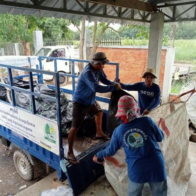 Collected Waste Is Recorded Every Day