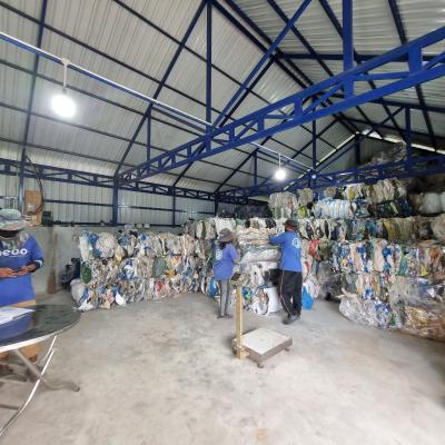 Non Recyclable Plastic Waste Ready For Thermal Recycling